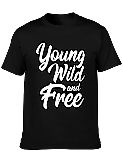 Young Wild & Free Graphic T-Shirt