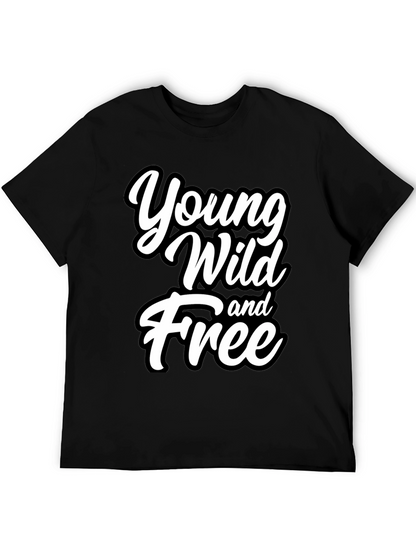 Young Wild & Free Graphic T-Shirt