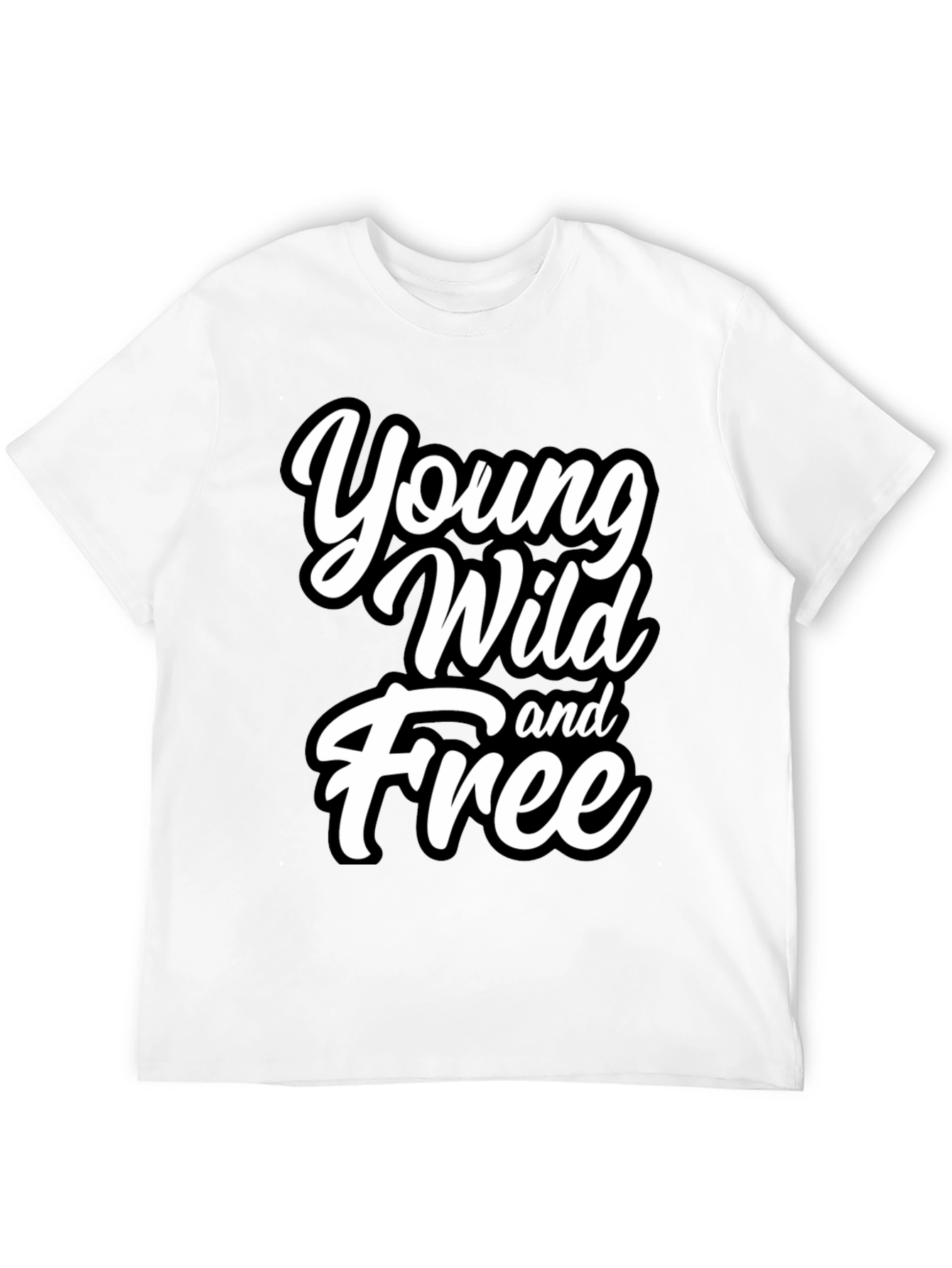 Young Wild & Free Graphic T-Shirt
