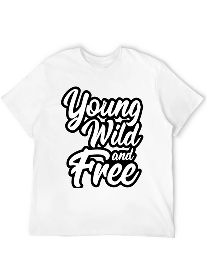 Young Wild & Free Graphic T-Shirt