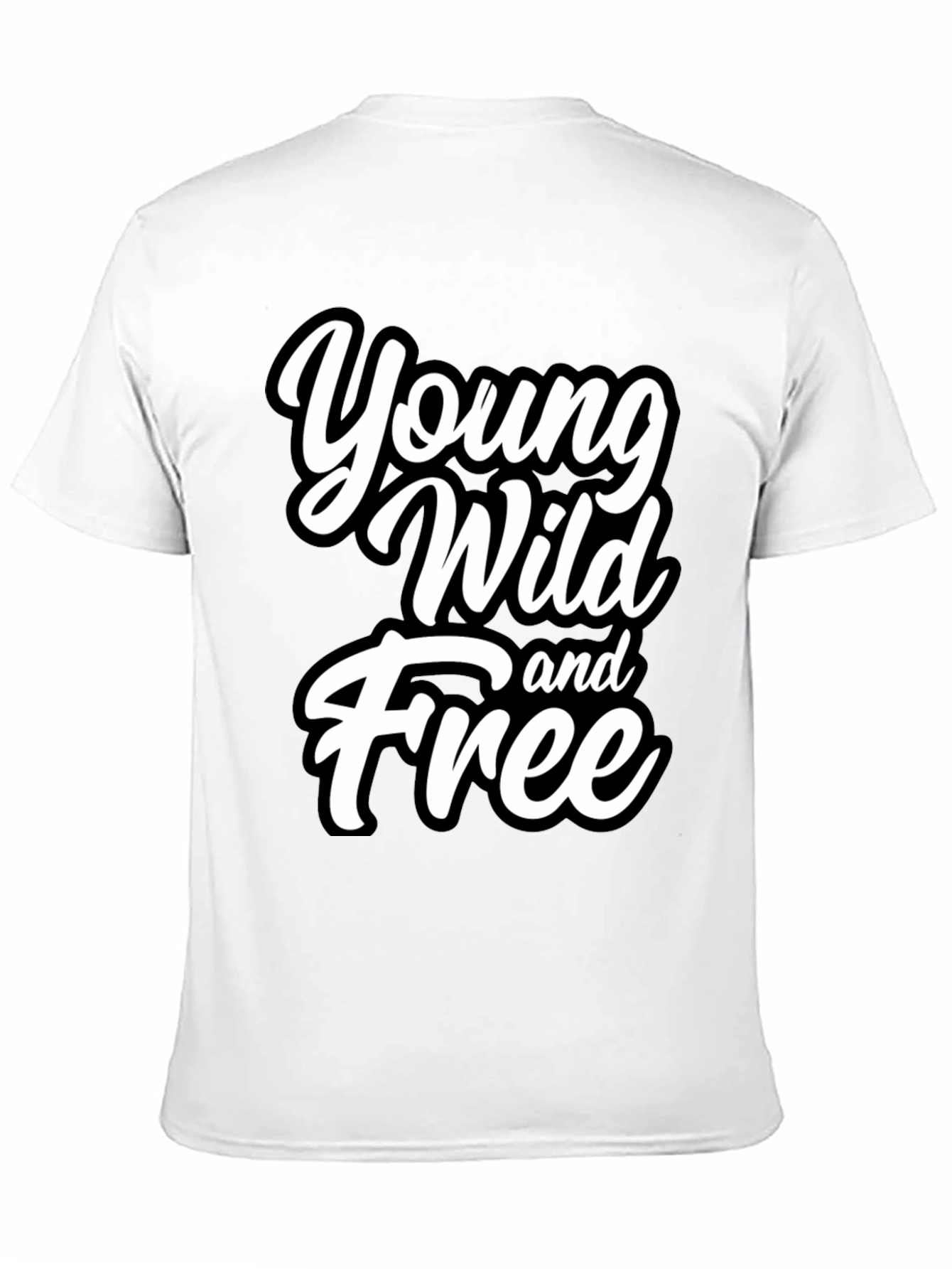 Young Wild & Free Graphic T-Shirt