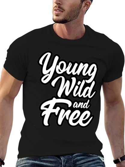 Young Wild & Free Graphic T-Shirt