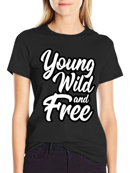 Young Wild & Free Graphic T-Shirt