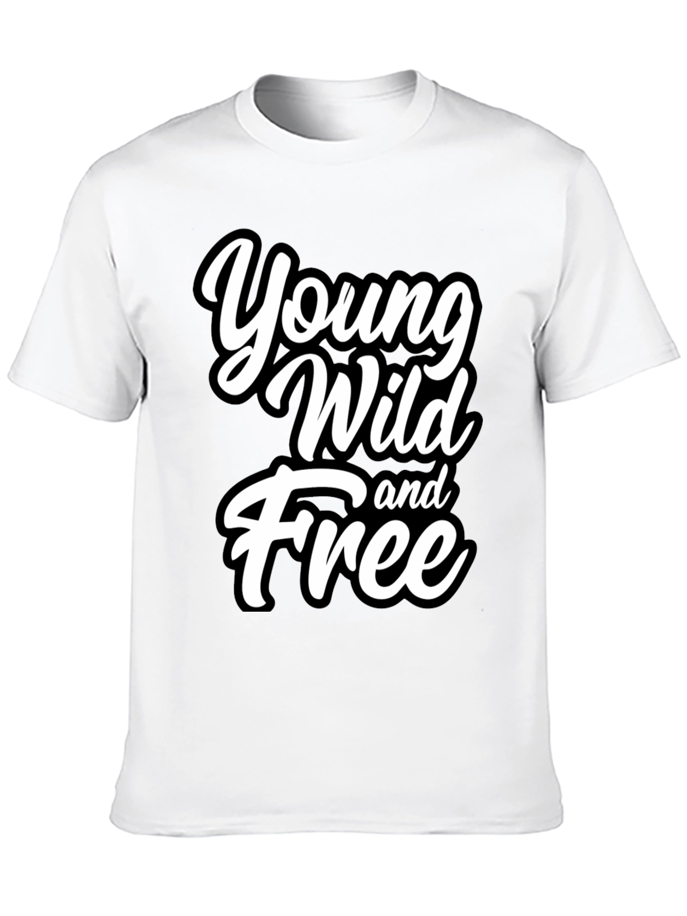 Young Wild & Free Graphic T-Shirt