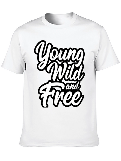Young Wild & Free Graphic T-Shirt