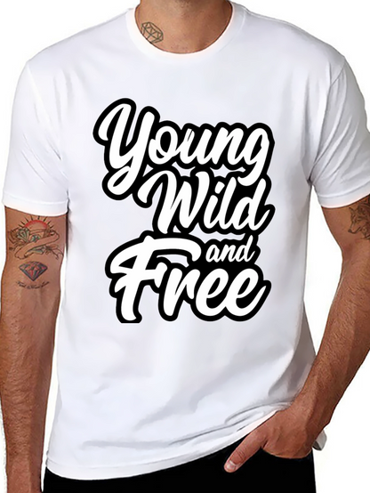 Young Wild & Free Graphic T-Shirt