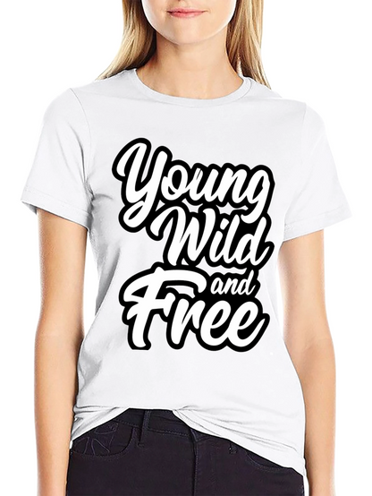 Young Wild & Free Graphic T-Shirt