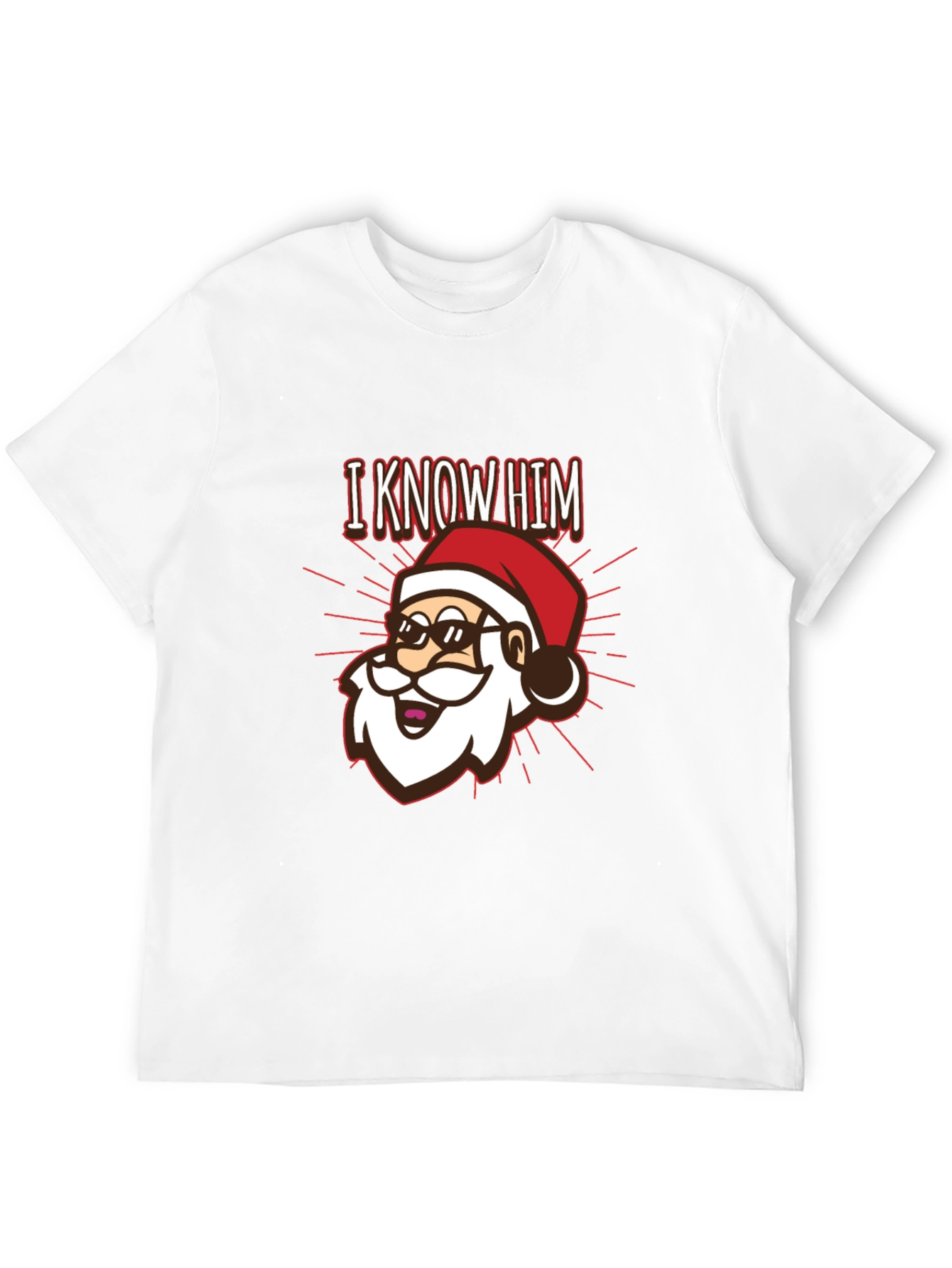 I Know Him Santa Graphic T-Shirt