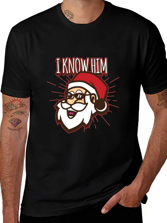 I Know Him Santa Graphic T-Shirt