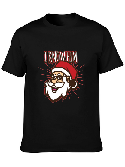 I Know Him Santa Graphic T-Shirt