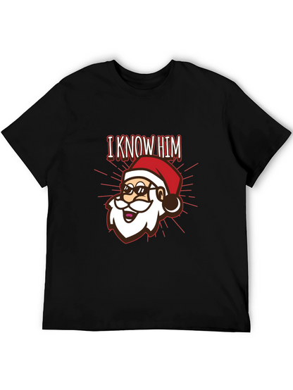 I Know Him Santa Graphic T-Shirt