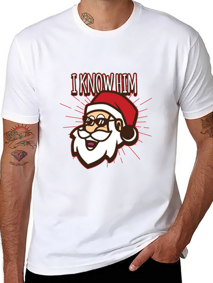I Know Him Santa Graphic T-Shirt