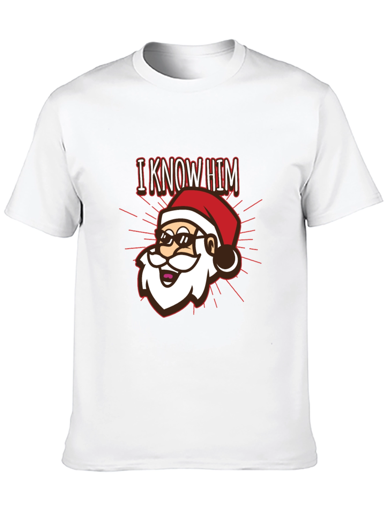 I Know Him Santa Graphic T-Shirt