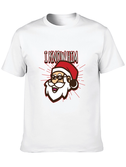 I Know Him Santa Graphic T-Shirt