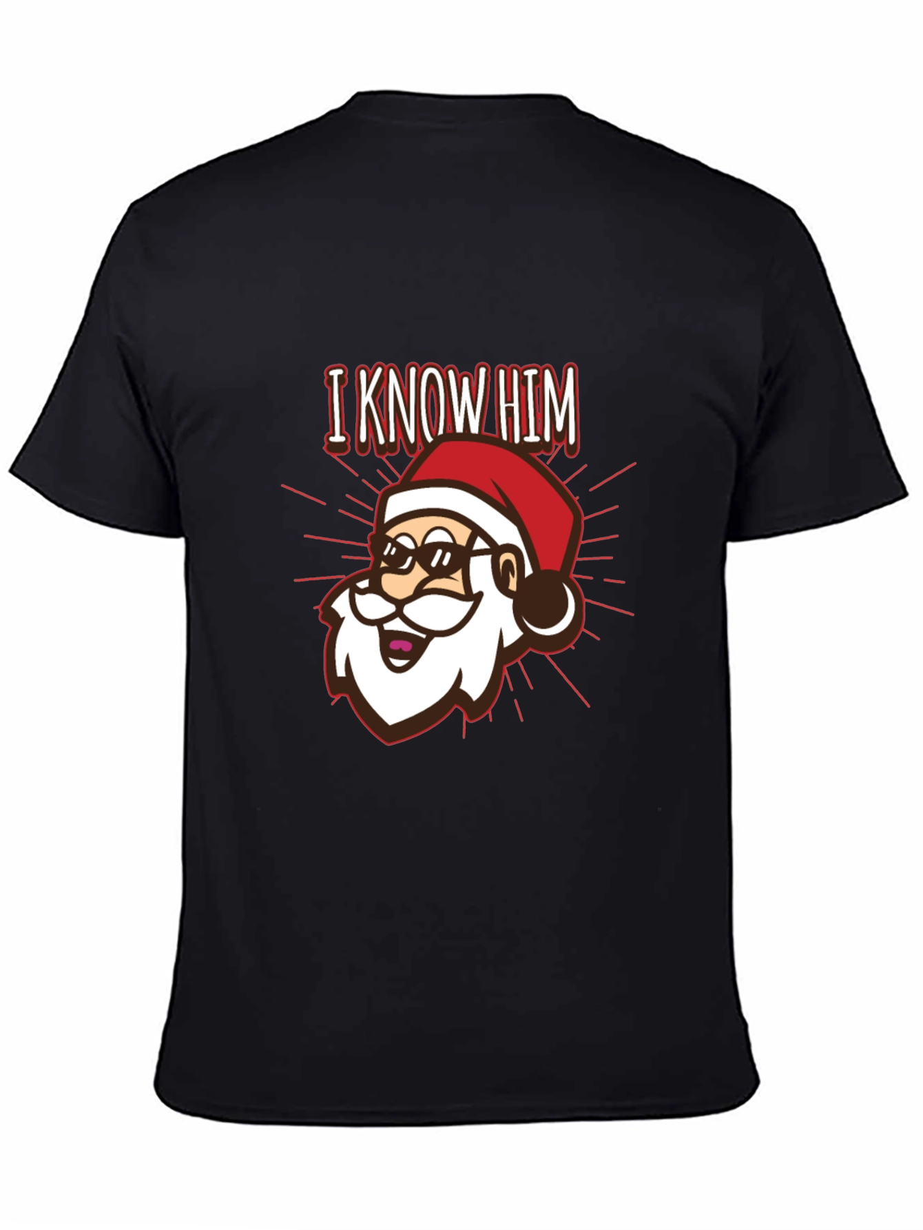 I Know Him Santa Graphic T-Shirt