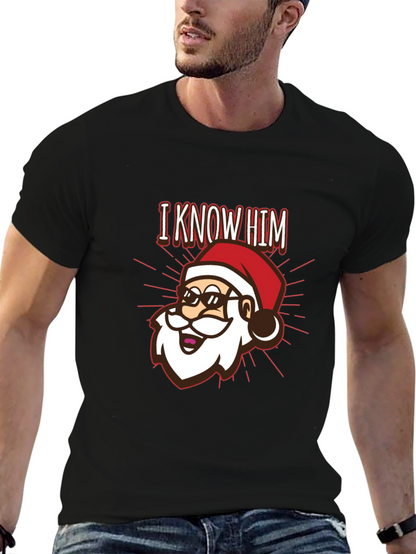 I Know Him Santa Graphic T-Shirt