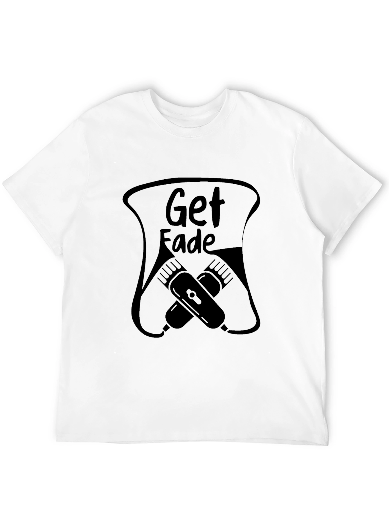 Get Fade Black Graphic Tee