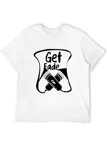 Get Fade Black Graphic Tee