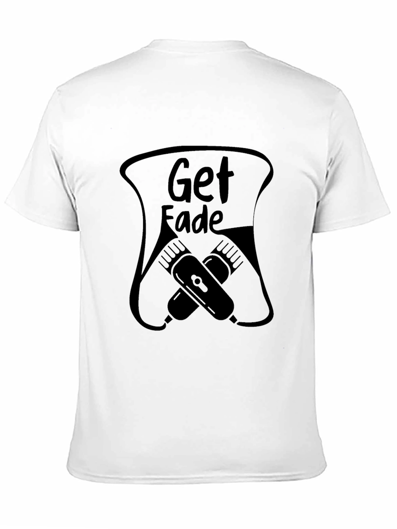 Get Fade Black Graphic Tee
