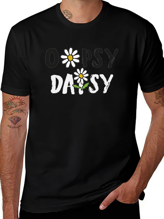 Oopsy Daisy Graphic Tee - Casual Comfort