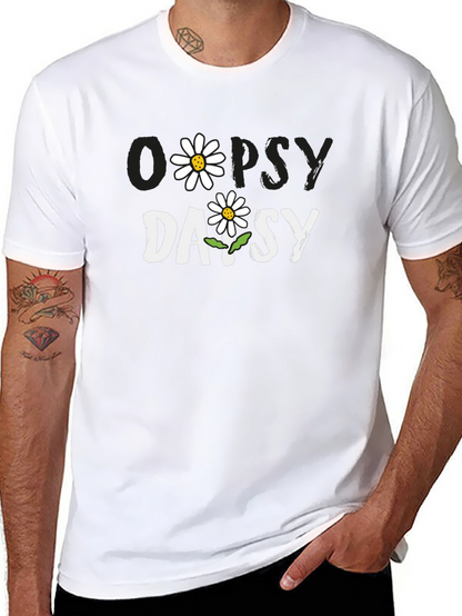 Oopsy Daisy Graphic Tee - Casual Comfort