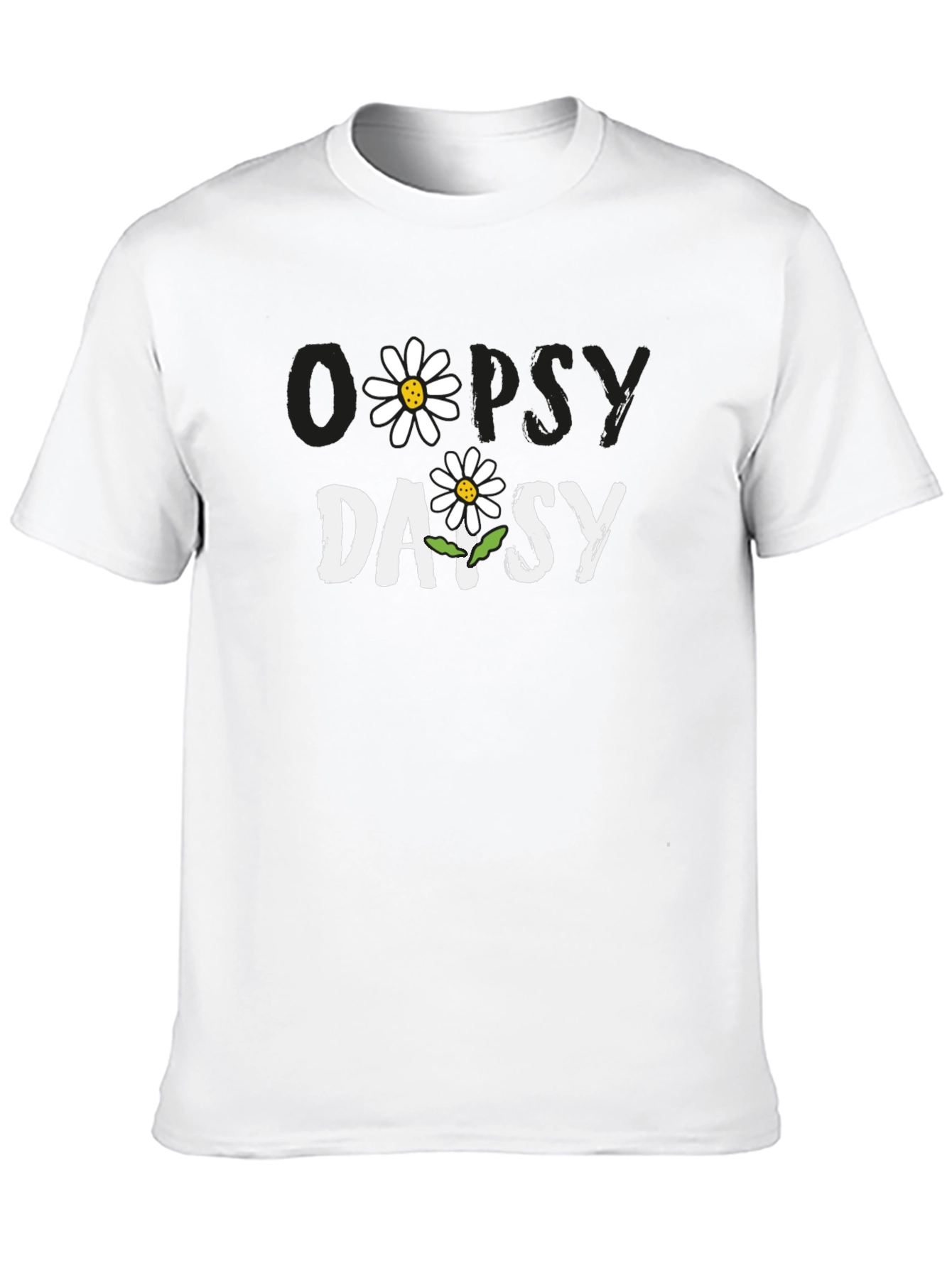 Oopsy Daisy Graphic Tee - Casual Comfort