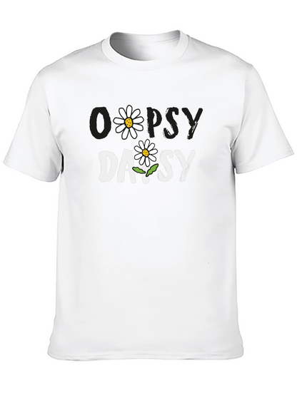 Oopsy Daisy Graphic Tee - Casual Comfort