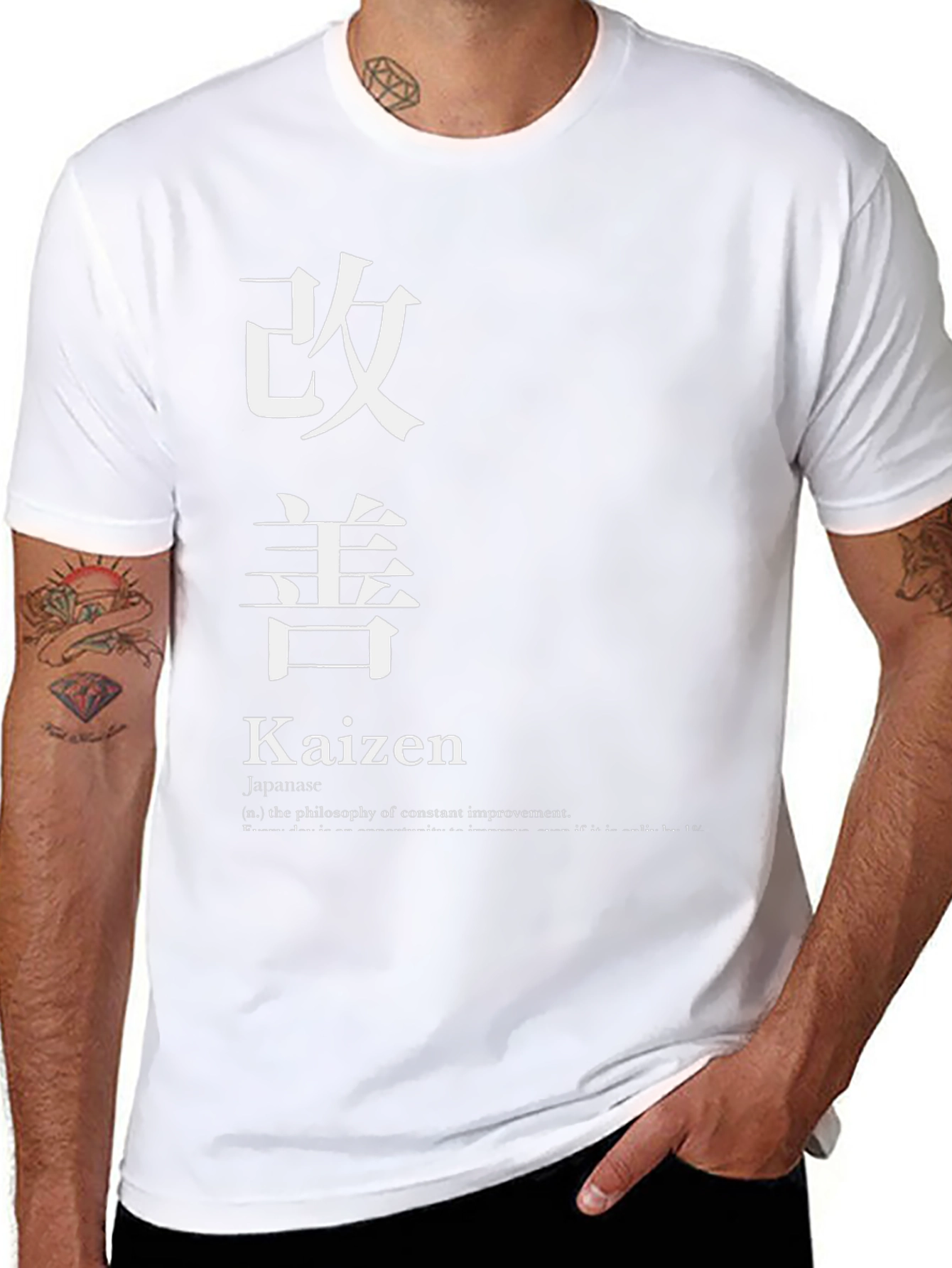 Kaizen T-Shirt - Philosophy of Constant Improvement