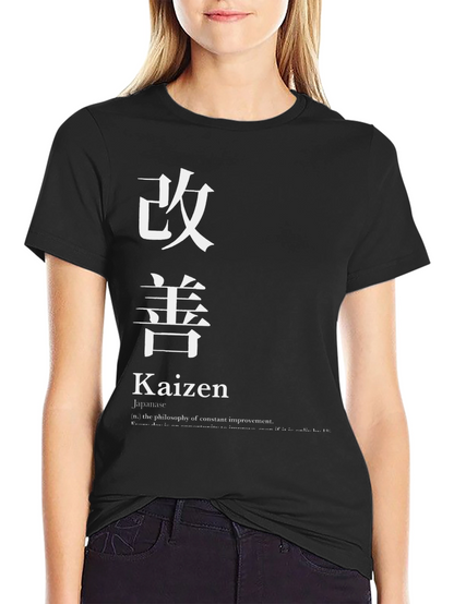 Kaizen T-Shirt - Philosophy of Constant Improvement