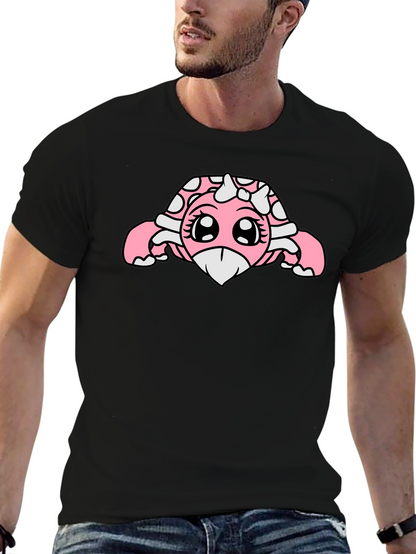 Kawaii Turtle Graphic Tee - Black
