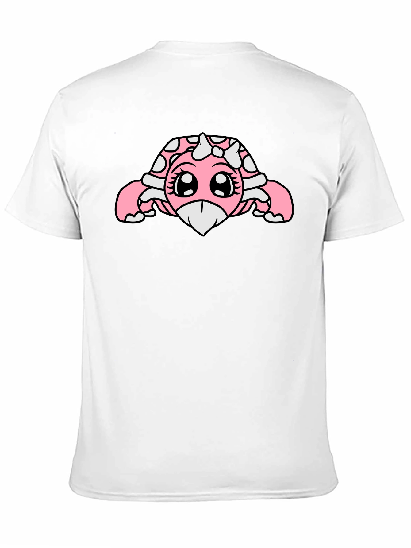 Kawaii Turtle Graphic Tee - Black