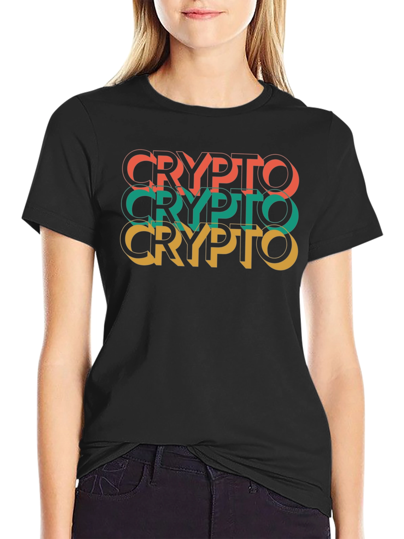 Crypto T-Shirt Retro Style