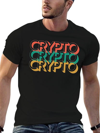 Crypto T-Shirt Retro Style