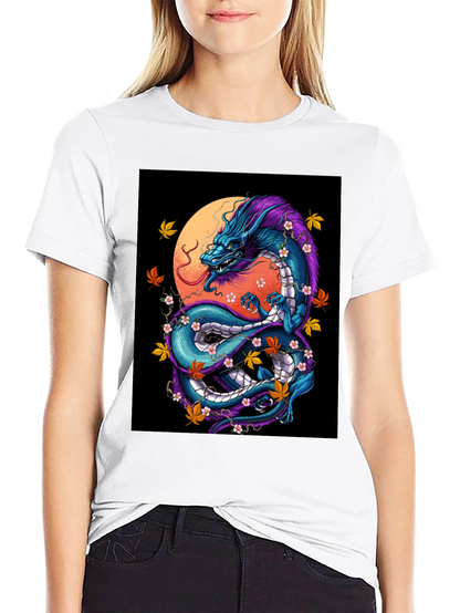 Dragon Graphic Tee - Mens Black T-Shirt