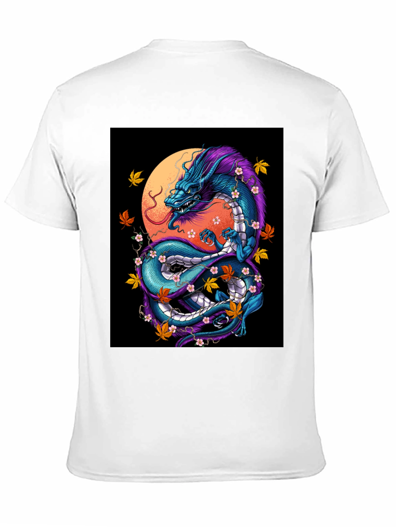Dragon Graphic Tee - Mens Black T-Shirt