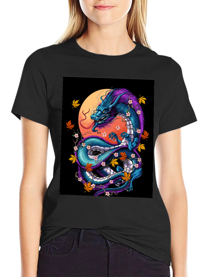 Dragon Graphic Tee - Mens Black T-Shirt