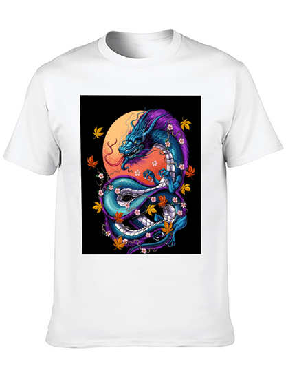 Dragon Graphic Tee - Mens Black T-Shirt