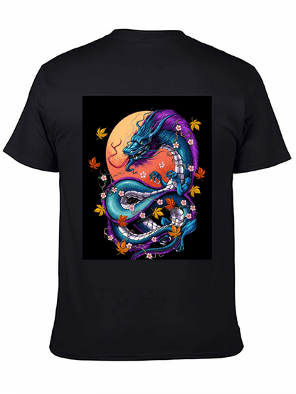 Dragon Graphic Tee - Mens Black T-Shirt