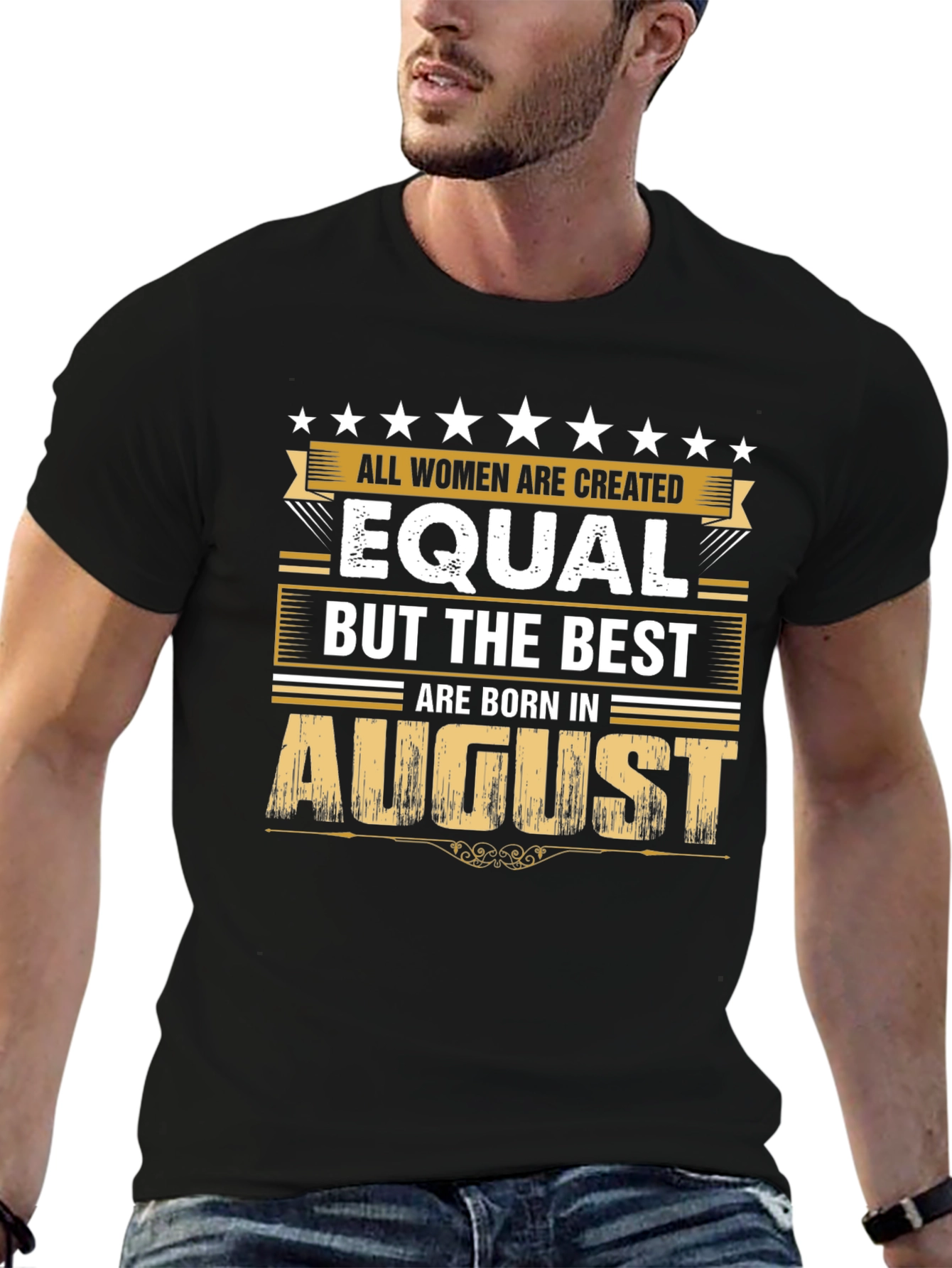 August Birthday T-Shirt - Womens Equality Tee