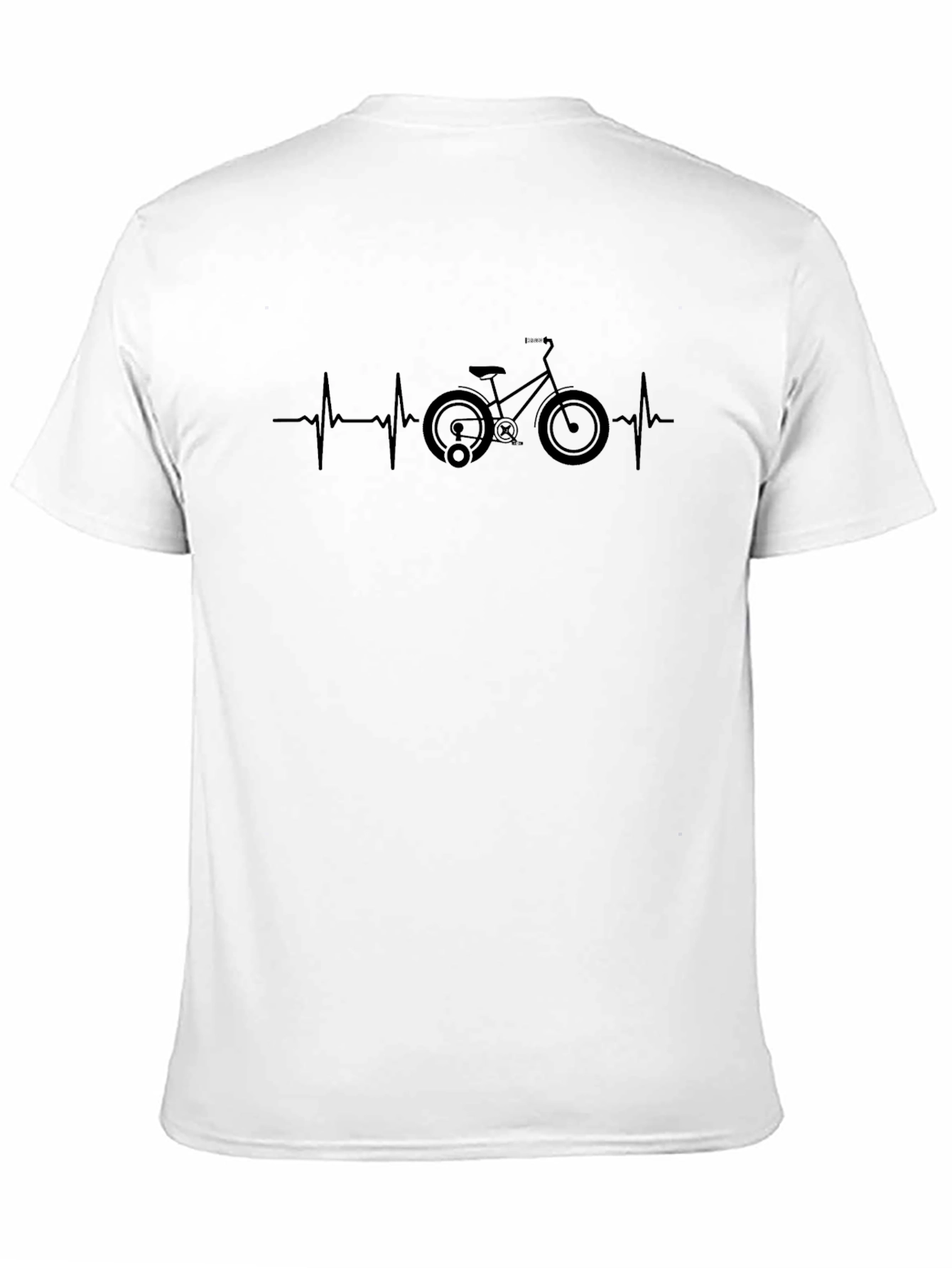 Bike Heartbeat T-Shirt - Cycle Lover Tee