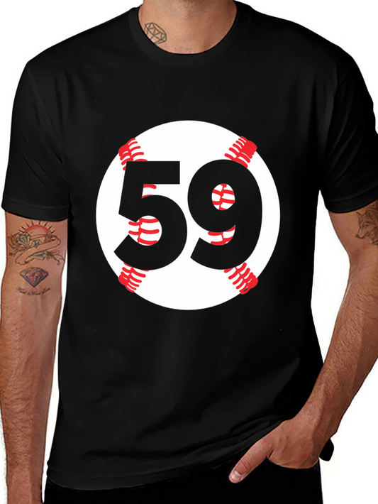 Baseball Number 59 T-Shirt