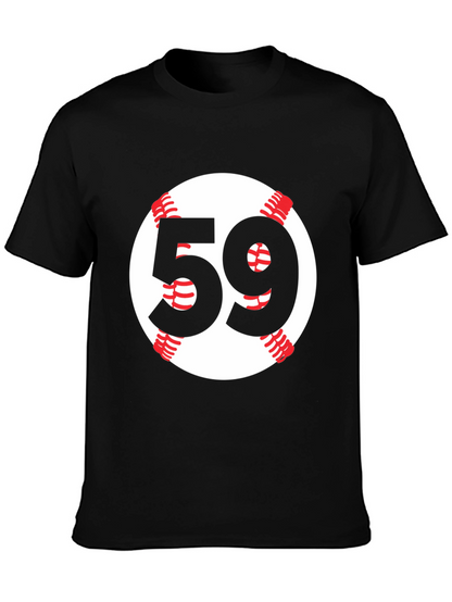 Baseball Number 59 T-Shirt