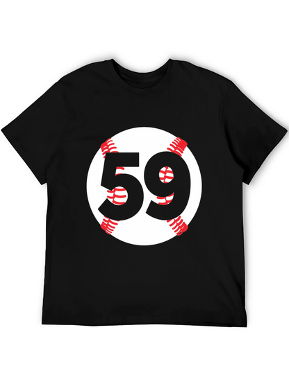 Baseball Number 59 T-Shirt