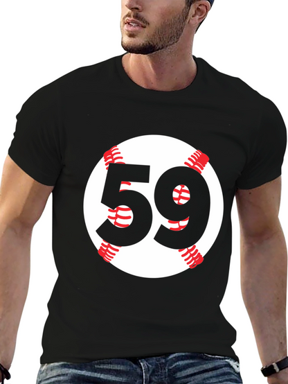 Baseball Number 59 T-Shirt