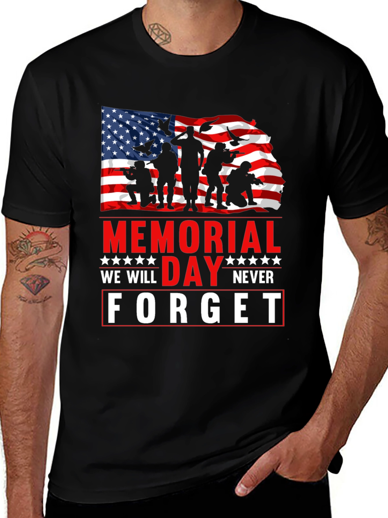 Memorial Day Never Forget T-Shirt
