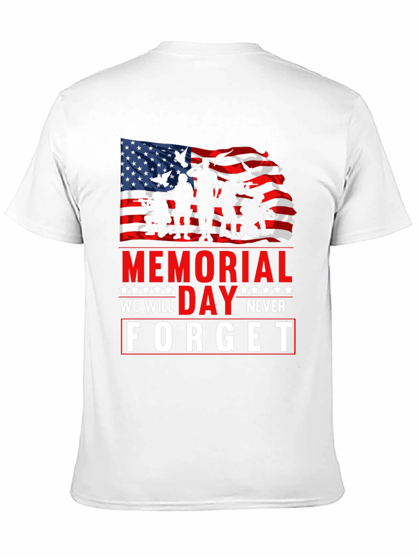 Memorial Day Never Forget T-Shirt