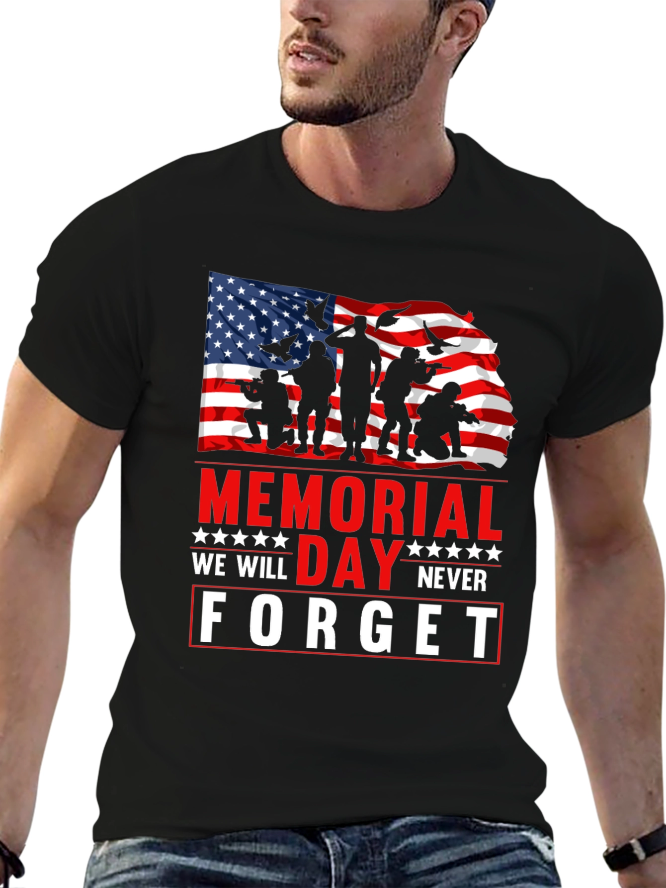 Memorial Day Never Forget T-Shirt