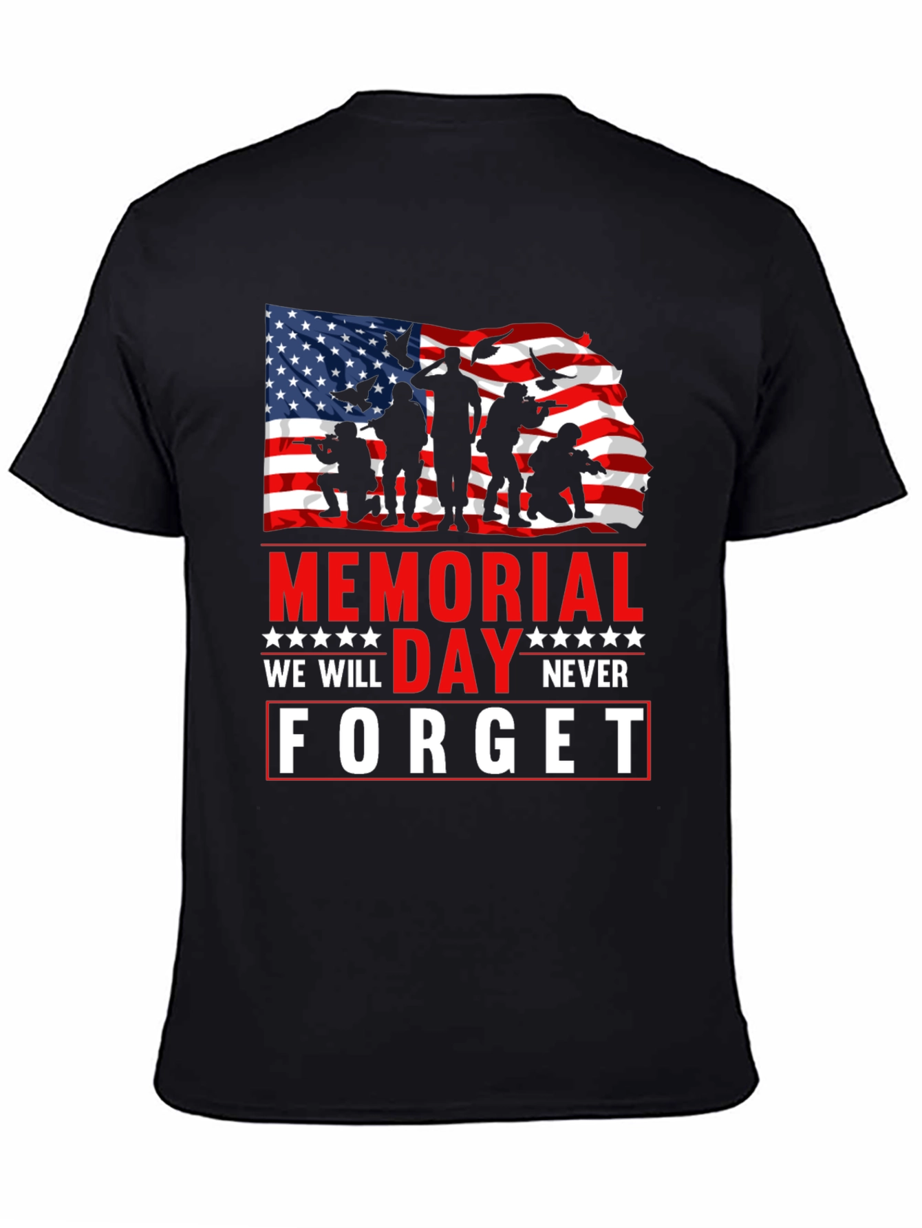 Memorial Day Never Forget T-Shirt