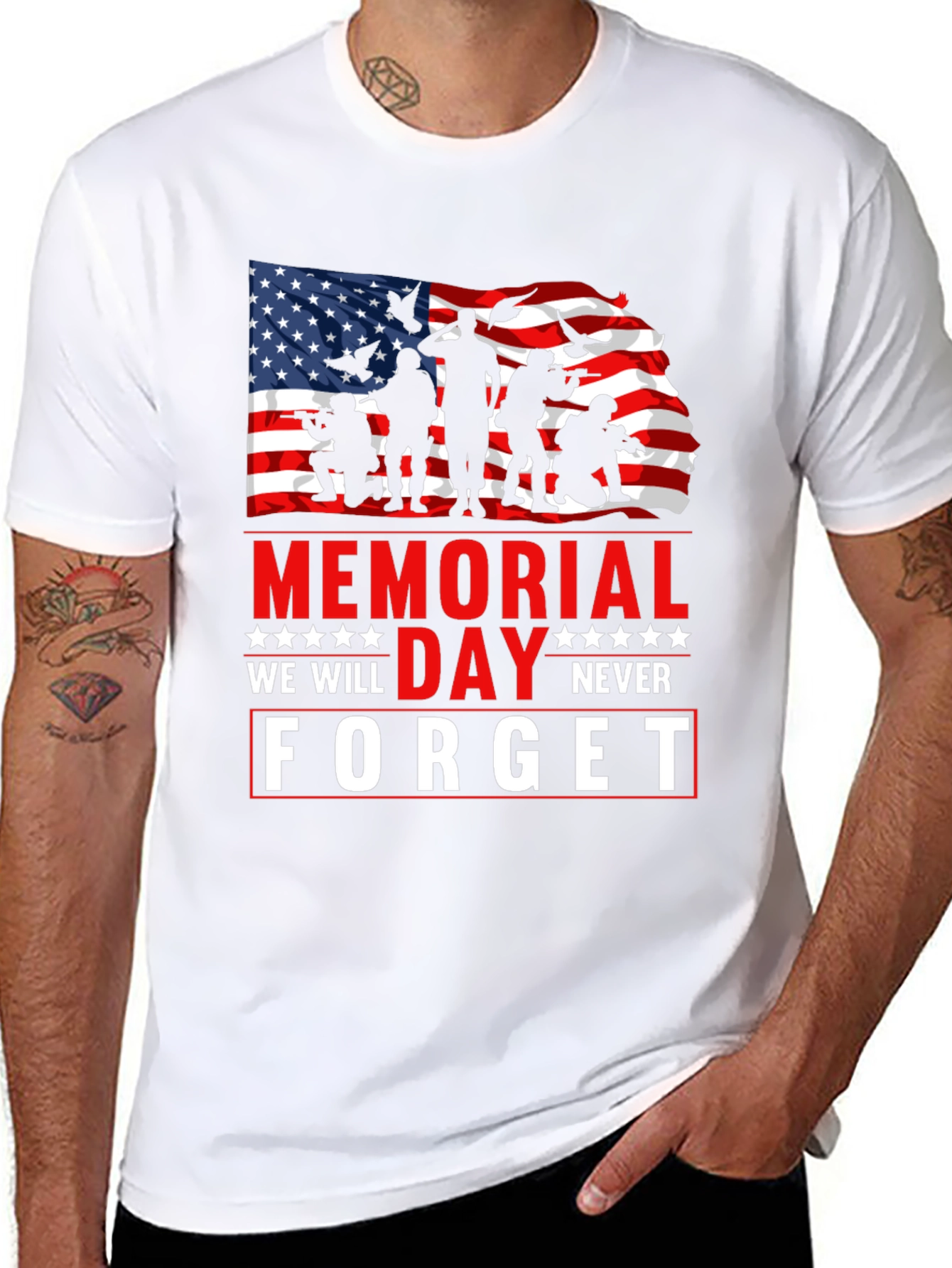 Memorial Day Never Forget T-Shirt