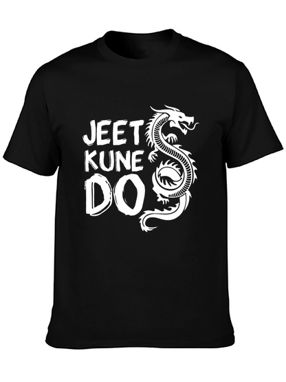 Jeet Kune Do Dragon Graphic Black T-Shirt